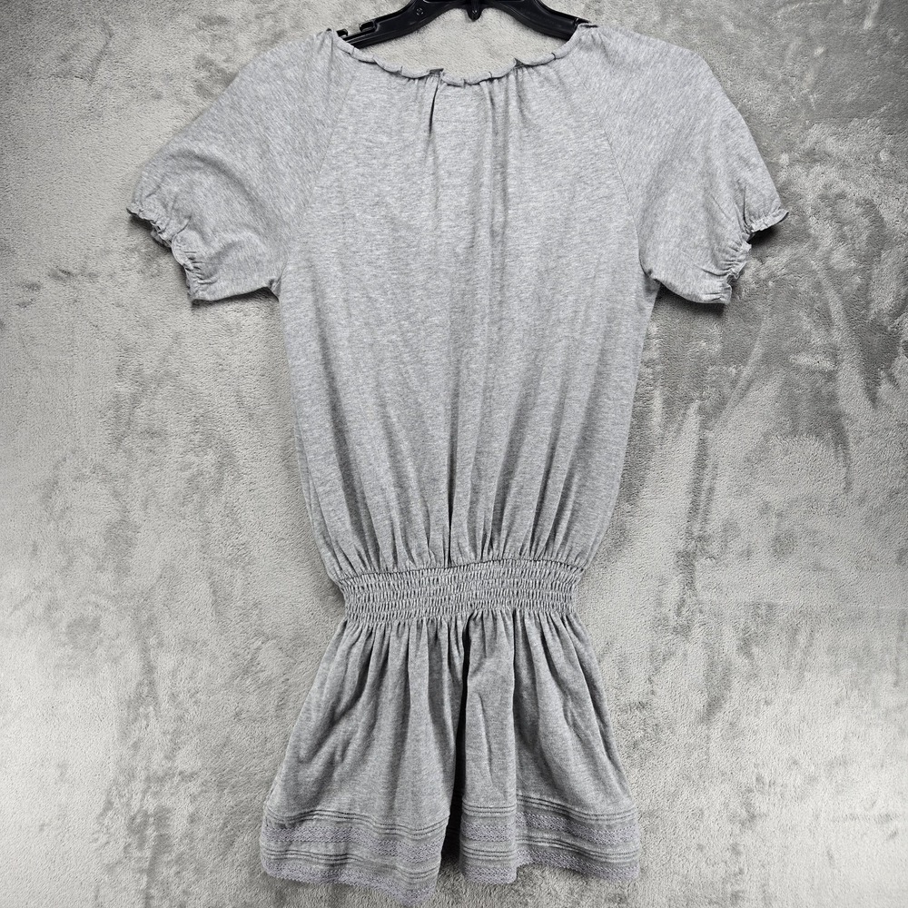 Denim & Supply Ralph Lauren Dress Womens Sz Small Gray Cottagecore Boho Babydoll - Picture 2 of 9